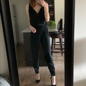 Black summer jumpsuit